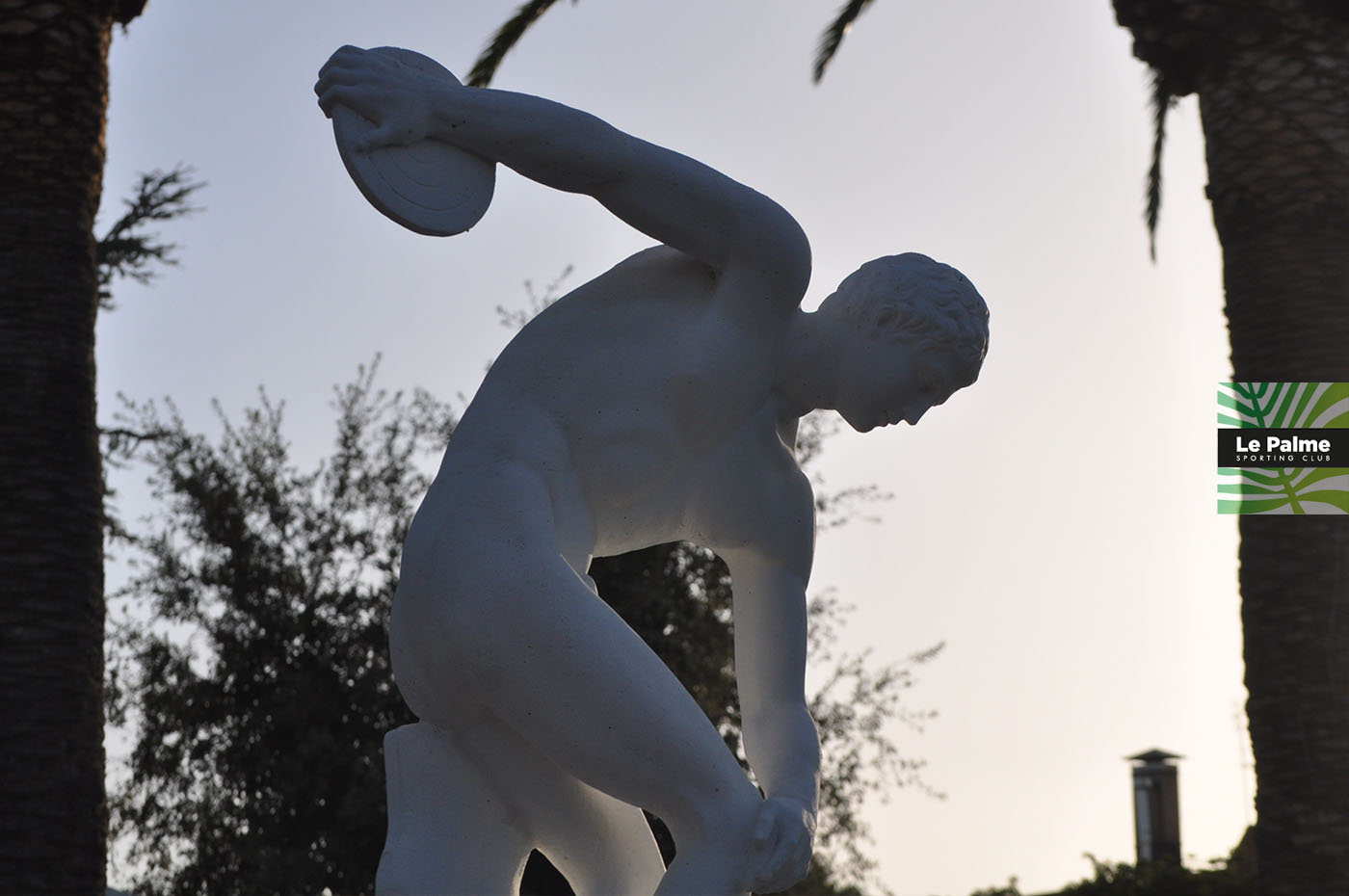 Le Palme Sporting Club Roma - statua del discobolo