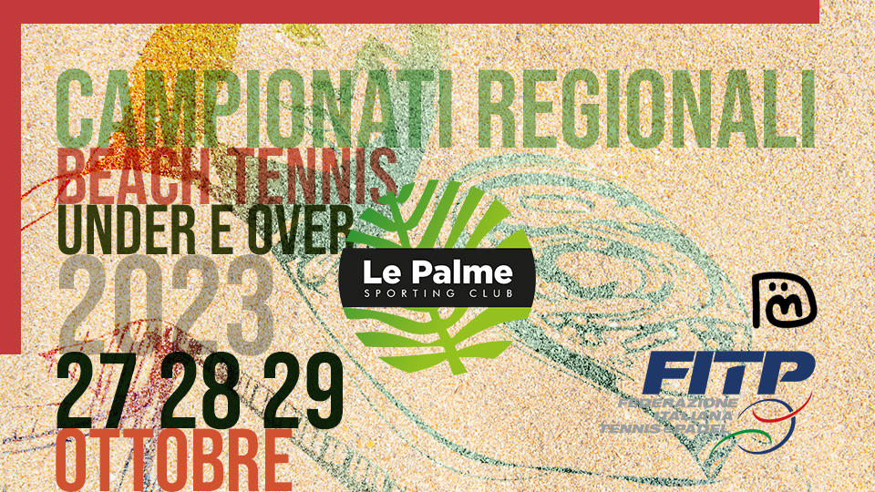 Campionati Regionali Beach Tennis 2023